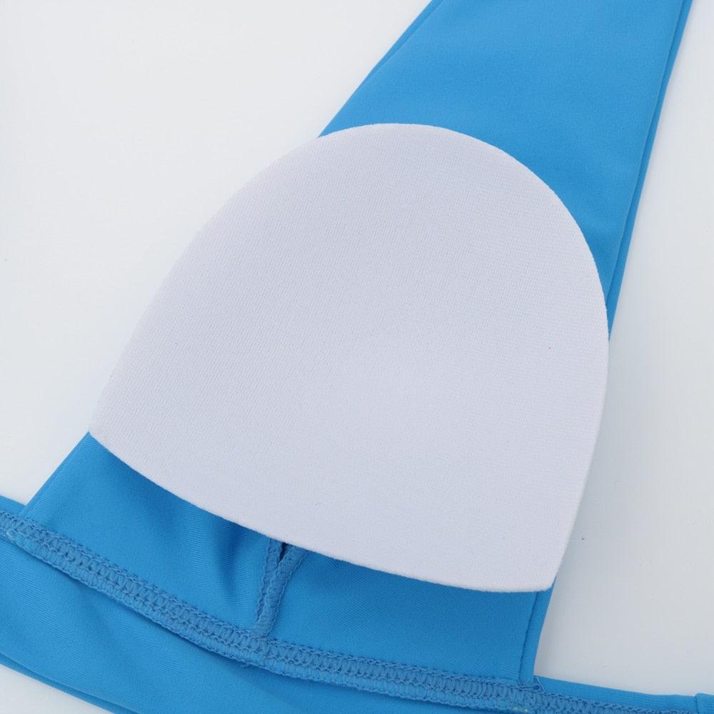 New Bikini Solid Swimsuit Women Swimwear Push Up Bikini Set Bathing Suit Summer Beach Wear Swimming Suit Two Piece Swimsuits Swimming Beachwear For Bathing Suit Stevvex