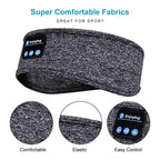 New  Bluetooth Wireless Headphones Sports Headband Soft Elastic Comfortable Headphones For Sleep Music Headset Speakers