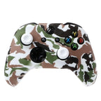 New Camouflage Silicone Gamepad Cover+2 Joystick Caps For Controller Silicone Cover Skins Protector Case Accessories For Wireless/Wired Gamepad Joystick Stevvex