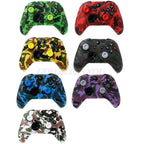 New Camouflage Silicone Gamepad Cover+2 Joystick Caps For Controller Silicone Cover Skins Protector Case Accessories For Wireless/Wired Gamepad Joystick Stevvex