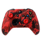New Camouflage Silicone Gamepad Cover+2 Joystick Caps For Controller Silicone Cover Skins Protector Case Accessories For Wireless/Wired Gamepad Joystick Stevvex