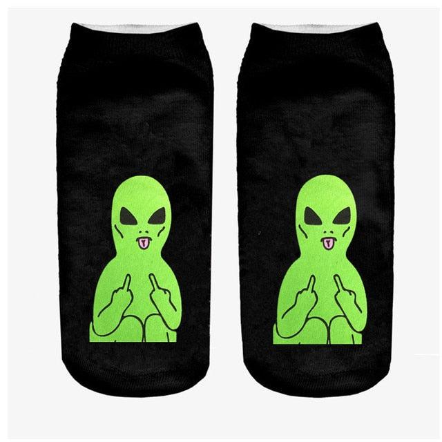 New Cartoon Cat Socks 3D Print Art Funny Socks Women Cute Low Cut Ankle Socks Made o Pure Cotton Short Socks Trending Fashion Short Ankle Socks For Men And Women Stevvex