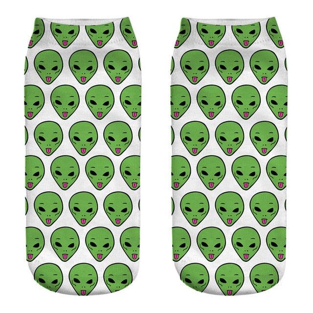 New Cartoon Cat Socks 3D Print Art Funny Socks Women Cute Low Cut Ankle Socks Made o Pure Cotton Short Socks Trending Fashion Short Ankle Socks For Men And Women Stevvex