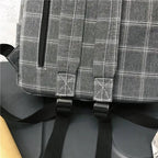 New Casual School Bag For Women And Girls Stylish Backpack Striped Book Packbags for Teenage Stevvex