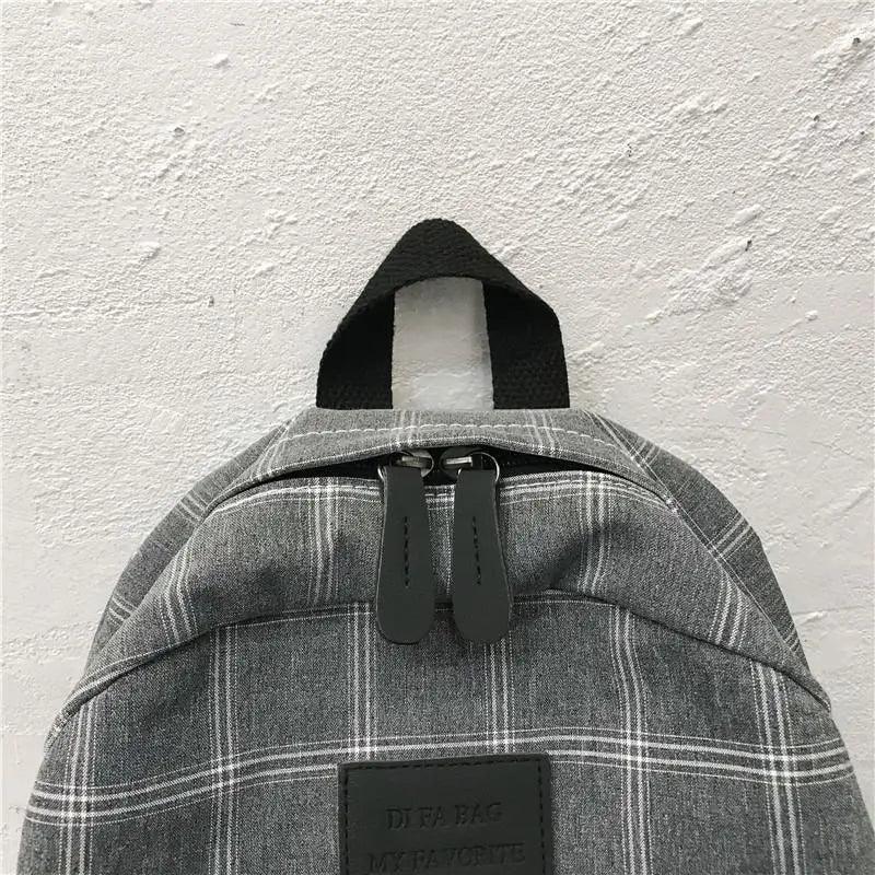 New Casual School Bag For Women And Girls Stylish Backpack Striped Book Packbags for Teenage Stevvex