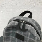 New Casual School Bag For Women And Girls Stylish Backpack Striped Book Packbags for Teenage Stevvex