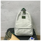 New Casual School Bag For Women And Girls Stylish Backpack Striped Book Packbags for Teenage Stevvex
