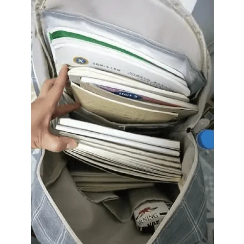 New Casual School Bag For Women And Girls Stylish Backpack Striped Book Packbags for Teenage Stevvex