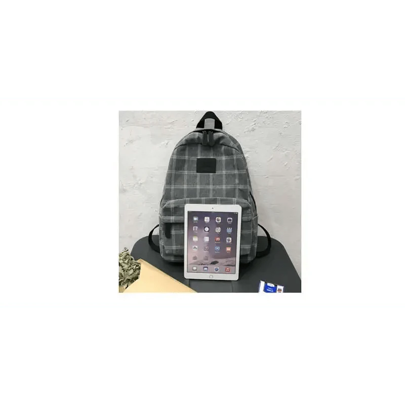 New Casual School Bag For Women And Girls Stylish Backpack Striped Book Packbags for Teenage Stevvex