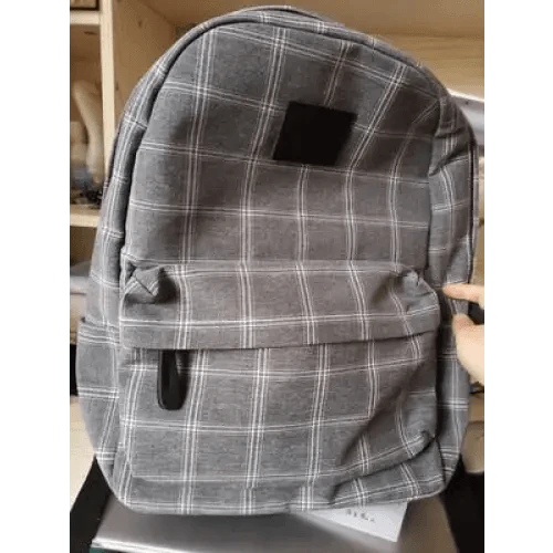 New Casual School Bag For Women And Girls Stylish Backpack Striped Book Packbags for Teenage Stevvex