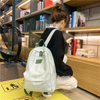 New Casual School Bag For Women And Girls Stylish Backpack Striped Book Packbags for Teenage Stevvex
