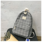 New Casual School Bag For Women And Girls Stylish Backpack Striped Book Packbags for Teenage Stevvex