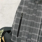 New Casual School Bag For Women And Girls Stylish Backpack Striped Book Packbags for Teenage Stevvex
