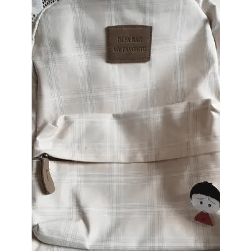 New Casual School Bag For Women And Girls Stylish Backpack Striped Book Packbags for Teenage Stevvex