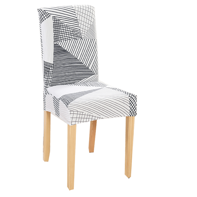 New Chair Covers Spandex Stretch Chair Covers Dining Slipcover Decorative Chair Cover floral For Kitchen Wedding Banquet Hotel Stretch Armless Chair Slipcover for Dining Room Seat Cushion, Spandex Kitchen Parson Chair Protector Cover, Removable & Washable Stevvex