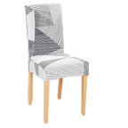 New Chair Covers Spandex Stretch Chair Covers Dining Slipcover Decorative Chair Cover floral For Kitchen Wedding Banquet Hotel Stretch Armless Chair Slipcover for Dining Room Seat Cushion, Spandex Kitchen Parson Chair Protector Cover, Removable & Washable Stevvex