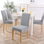 New Chair Covers Spandex Stretch Chair Covers Dining Slipcover Decorative Chair Cover floral For Kitchen Wedding Banquet Hotel Stretch Armless Chair Slipcover for Dining Room Seat Cushion, Spandex Kitchen Parson Chair Protector Cover, Removable & Washable Stevvex