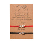 New Charm Bracelet For Friendship Couples 2pcs/set Volcanic Stone Bracelet Bead Bangles Natural Stone Bracelets Set Friendship Hand Woven Braided Stretch String Adjustable For Couples