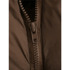 New Chic Lady Fashionable Women's Casual High Collar In Coffee Color Short Outwear Zippers Sleeveless Jackets Vest Stevvex