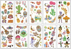 New Children's Sticker Animals Pattern Tattoo Bear Lion Rainbow Luxury Colorful Children Sets Stevvex