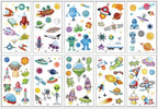 New Children's Sticker Animals Pattern Tattoo Bear Lion Rainbow Luxury Colorful Children Sets Stevvex