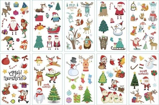 New Children's Sticker Animals Pattern Tattoo Bear Lion Rainbow Luxury Colorful Children Sets Stevvex
