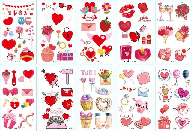 New Children's Sticker Animals Pattern Tattoo Bear Lion Rainbow Luxury Colorful Children Sets Stevvex