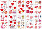 New Children's Sticker Animals Pattern Tattoo Bear Lion Rainbow Luxury Colorful Children Sets Stevvex