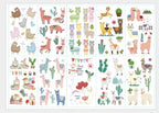 New Children's Sticker Animals Pattern Tattoo Bear Lion Rainbow Luxury Colorful Children Sets Stevvex