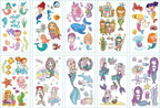New Children's Sticker Animals Pattern Tattoo Bear Lion Rainbow Luxury Colorful Children Sets Stevvex