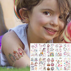 New Children's Sticker Animals Pattern Tattoo Bear Lion Rainbow Luxury Colorful Children Sets Stevvex