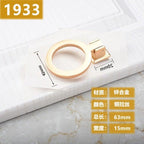 New Chinese Golden Cupboard Door Drawer Concealed Buckle Handle Wardrobe Zinc Alloy Hardware Handle Kitchen Cupboard Hardware Modern Style Furniture Door Pulls Stevvex