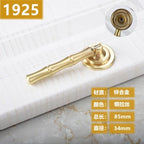 New Chinese Golden Cupboard Door Drawer Concealed Buckle Handle Wardrobe Zinc Alloy Hardware Handle Kitchen Cupboard Hardware Modern Style Furniture Door Pulls Stevvex