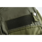 New Classic Design Autumn Winter Green Short Jackets Women Fashionable Long Sleeve Zipper Bomber Jacket Outwear Women's Coat Stevvex