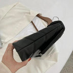 New Classic Embroidery Thread Small PU Leather Crossbody Bags For Women And Girls Trending Shoulder Female Handbags Stevvex