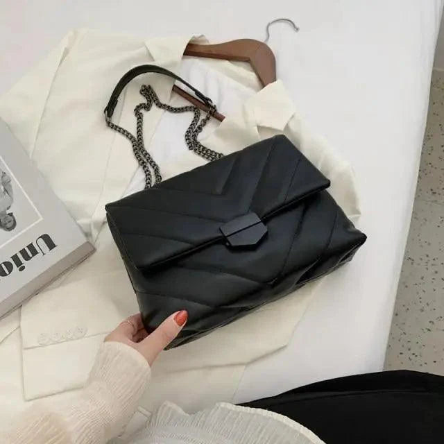 New Classic Embroidery Thread Small PU Leather Crossbody Bags For Women And Girls Trending Shoulder Female Handbags Stevvex