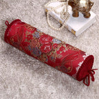 New Classical Luxury Cylindrical Cotton And Linen Pillow Roll Cushion Sofa Throw Polyester Cotton Linen Pillowcase Sofa Cushion Cover Backrest Home Chair Modern Colorful Design 15X50CM Stevvex