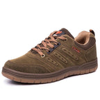 New Classics Style Mens Hiking Shoes Lace Up Men Sport Wear-Resistant Outdoor Jogging Camping Low Cut Hiking Work Boots Outdoor Mountaineering Sport Shoes Stevvex