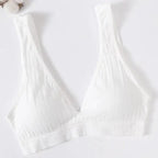New Comfortable Seamless Sports Bras For Women And Girls Top Female Brassiere Deep V Sexy Women's Underwear Backless Stevvex
