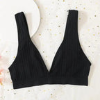 New Comfortable Seamless Sports Bras For Women And Girls Top Female Brassiere Deep V Sexy Women's Underwear Backless Stevvex