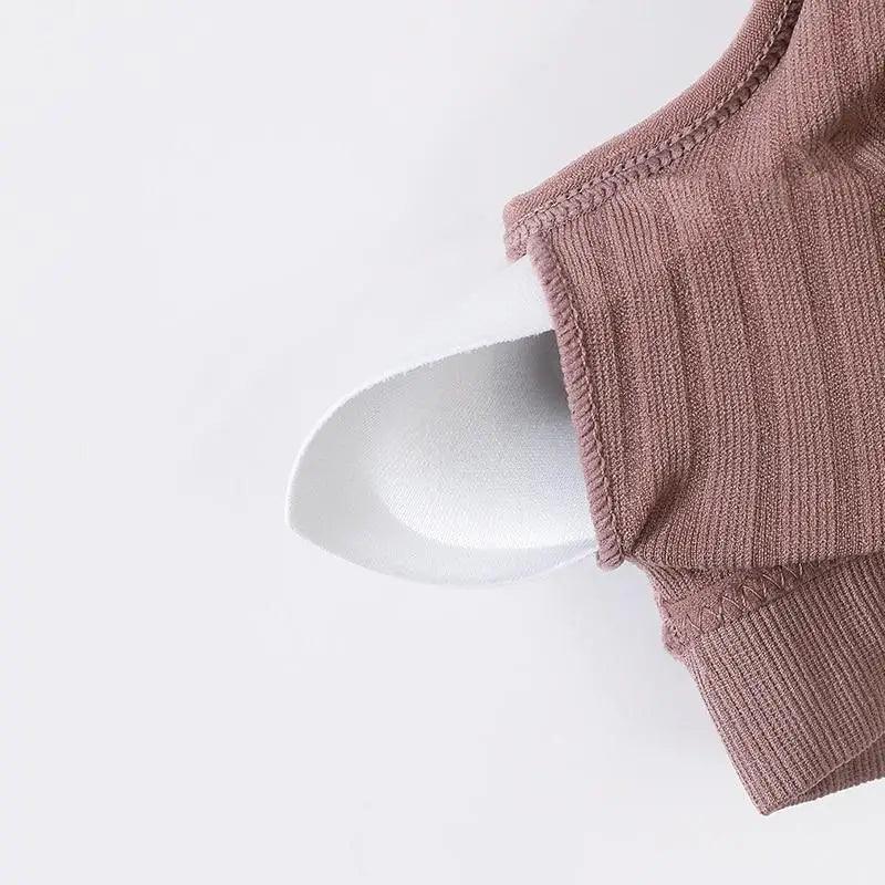 New Comfortable Seamless Sports Bras For Women And Girls Top Female Brassiere Deep V Sexy Women's Underwear Backless Stevvex