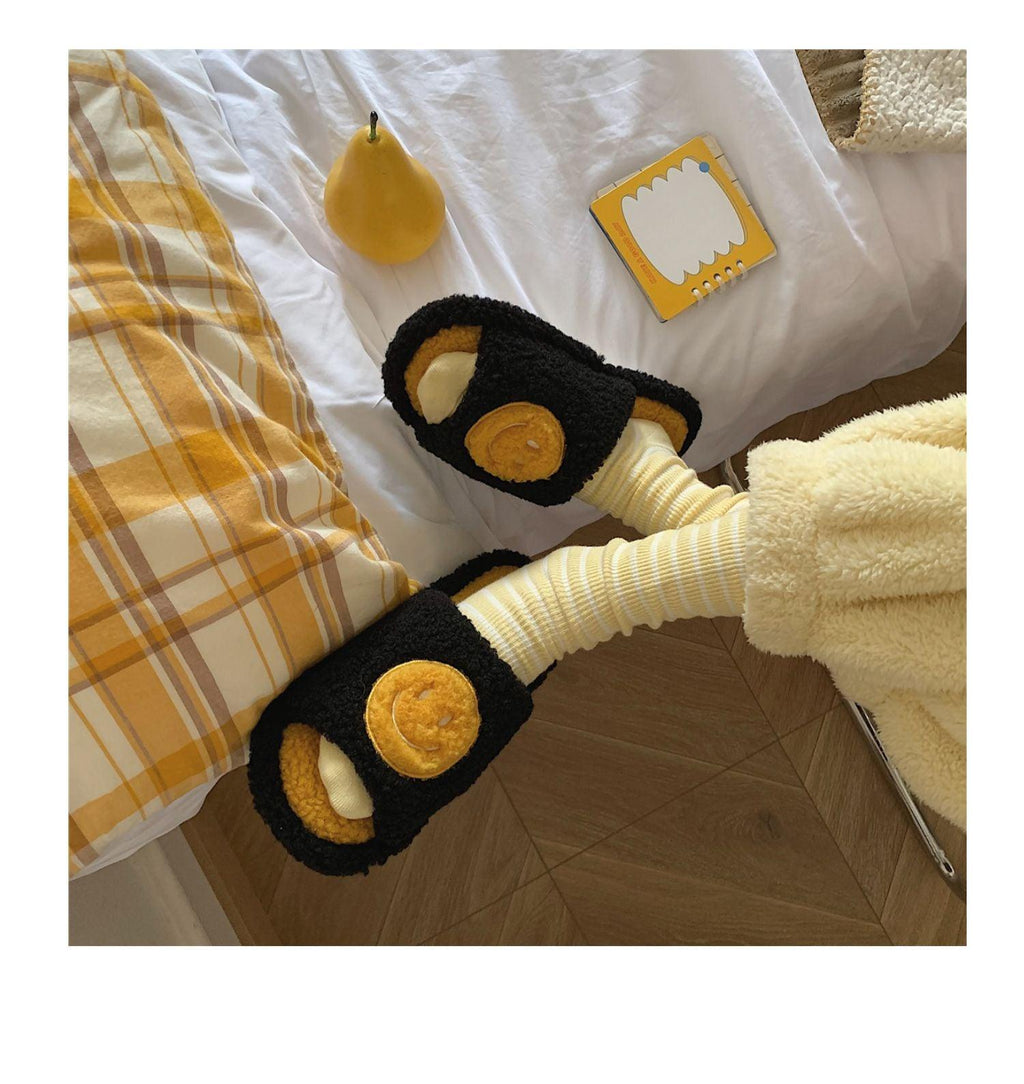 New Couples Stylish Sandals Slip-Proof Thick-Soled Indoor Outdoor Slippers Men Flip Flops House Shoes Fur Memory Foam Cozy Flat Spa Slide Slippers Comfy Open Toe Slip On House Shoes Sandals Stevvex