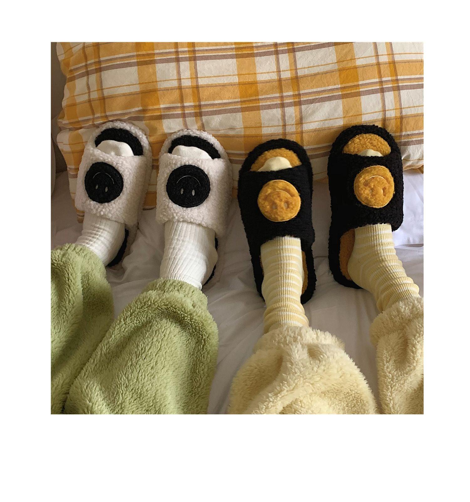 New Couples Stylish Sandals Slip-Proof Thick-Soled Indoor Outdoor Slippers Men Flip Flops House Shoes Fur Memory Foam Cozy Flat Spa Slide Slippers Comfy Open Toe Slip On House Shoes Sandals Stevvex