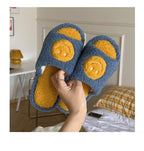 New Couples Stylish Sandals Slip-Proof Thick-Soled Indoor Outdoor Slippers Men Flip Flops House Shoes Fur Memory Foam Cozy Flat Spa Slide Slippers Comfy Open Toe Slip On House Shoes Sandals Stevvex