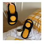 New Couples Stylish Sandals Slip-Proof Thick-Soled Indoor Outdoor Slippers Men Flip Flops House Shoes Fur Memory Foam Cozy Flat Spa Slide Slippers Comfy Open Toe Slip On House Shoes Sandals Stevvex