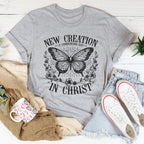 New Creation 2 Corinthians 517 In Christ Tee Peachy Sunday