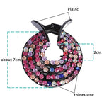 New Crystal Bird Nest Ponytail Holder Fair Crab Claw Clip Hairpin Rhinestone for Women Girls Accessories Barrettes Headwear Gorgeous Hair Accessories For Women
