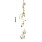 New Crystal Guardian Angel Wing Sun Catcher Angel Crystal Prism Pendant Sun Catcher Windows Outdoor Garden Hanging Decor Gifts Rainbow Collection With Crystal Wind Chimes For Home Garden Hanging Decoration Stevvex