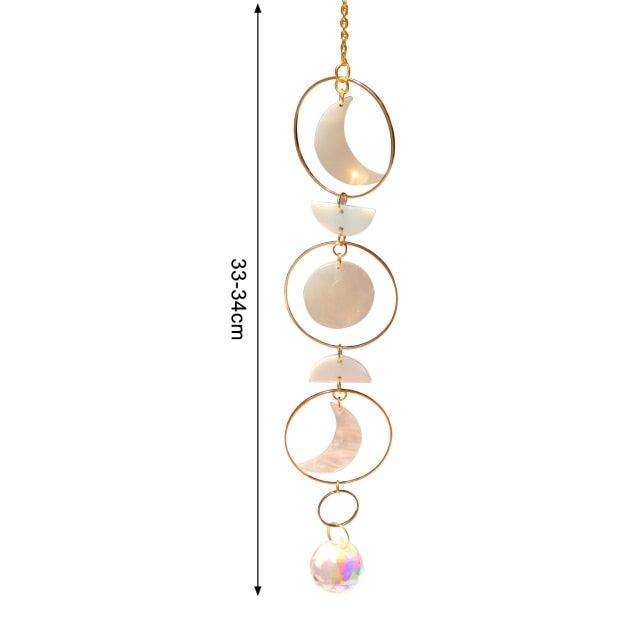 New Crystal Guardian Angel Wing Sun Catcher Angel Crystal Prism Pendant Sun Catcher Windows Outdoor Garden Hanging Decor Gifts Rainbow Collection With Crystal Wind Chimes For Home Garden Hanging Decoration Stevvex