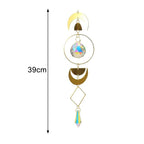 New Crystal Guardian Angel Wing  Sun-catcher Car Charm For Rear View Mirror Clear Window Rainbow Maker Collection With Crystal Wind Chimes For Home Garden Hanging Decoration Photography Prop Stevvex